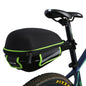 West Biking  Bicycle Shelf Mountain Road Bike Big Capacity Bag Riding Shelf Hard Shell Tail Bag  With Rain Cover, Red, Green, Blue, Orange