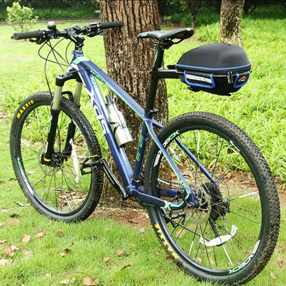 West Biking  Bicycle Shelf Mountain Road Bike Big Capacity Bag Riding Shelf Hard Shell Tail Bag  With Rain Cover, Red, Green, Blue, Orange