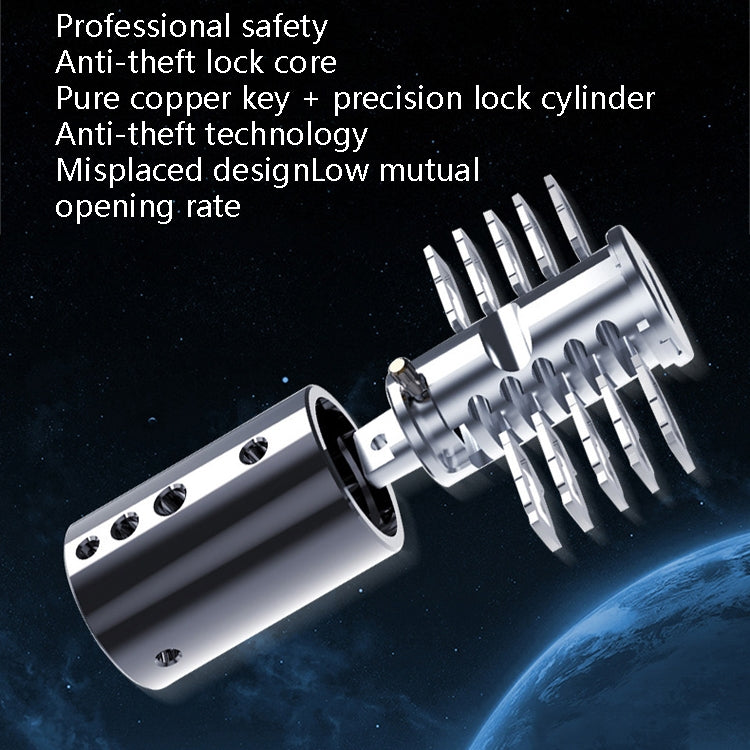 WEST BIKING Bicycle Lock Motorcycle Electric Car Anti-Theft Lock, Long U-shaped Lock, Long U-shaped Lock+Cable