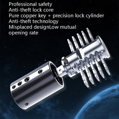 WEST BIKING Bicycle Lock Motorcycle Electric Car Anti-Theft Lock, Long U-shaped Lock, Long U-shaped Lock+Cable