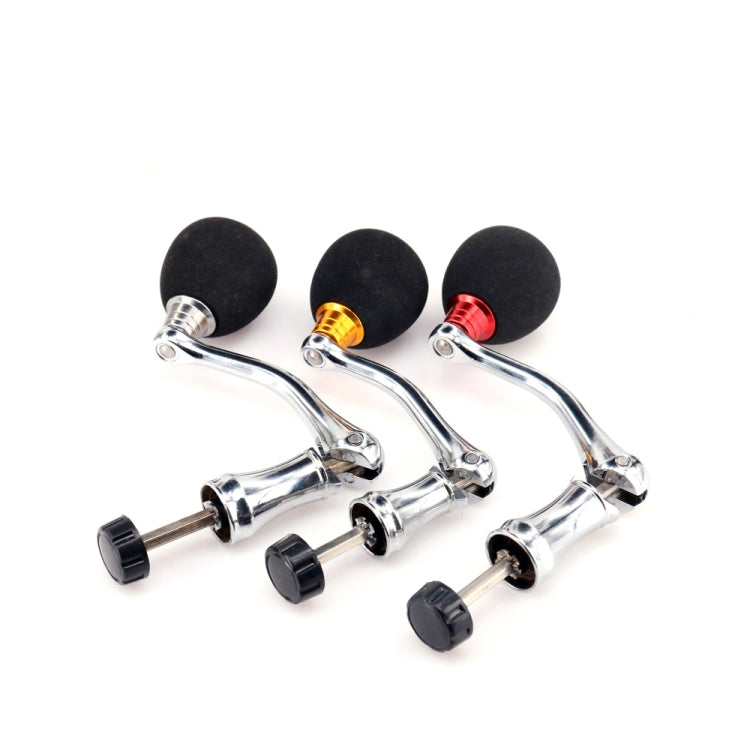 DEUKIO All-Metal EVA Rocker Fishing Reel Rocker Aluminum Alloy Knob For Fish Reel Tackle Accessory, Medium (Golden), Medium(Red), Medium (Gun Color), Large (Golden), Large (Red), Large (Gun Color)