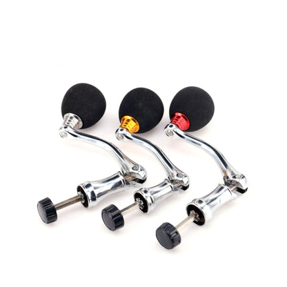 DEUKIO All-Metal EVA Rocker Fishing Reel Rocker Aluminum Alloy Knob For Fish Reel Tackle Accessory, Medium (Golden), Medium(Red), Medium (Gun Color), Large (Golden), Large (Red), Large (Gun Color)