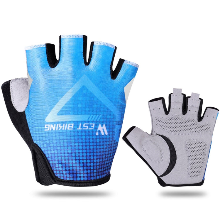 WEST BIKING YP0211215 Riding Gloves Summer Half Finger Breathable Outdoor Cycling Gloves, M, L, XL, XXL