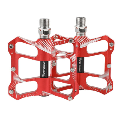 WEST BIKING YP0802080 Bicycle Aluminum Alloy Pedal Riding Foot Pedal Bicycle Accessories, YP0802080