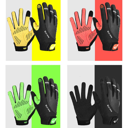 WEST BIKING YP0211209 Bicycle Gloves Shock Absorber Anti-Slip Touch Screen Glove, M, L, XL