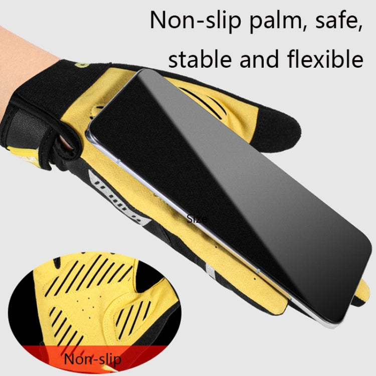 WEST BIKING YP0211209 Bicycle Gloves Shock Absorber Anti-Slip Touch Screen Glove, M, L, XL