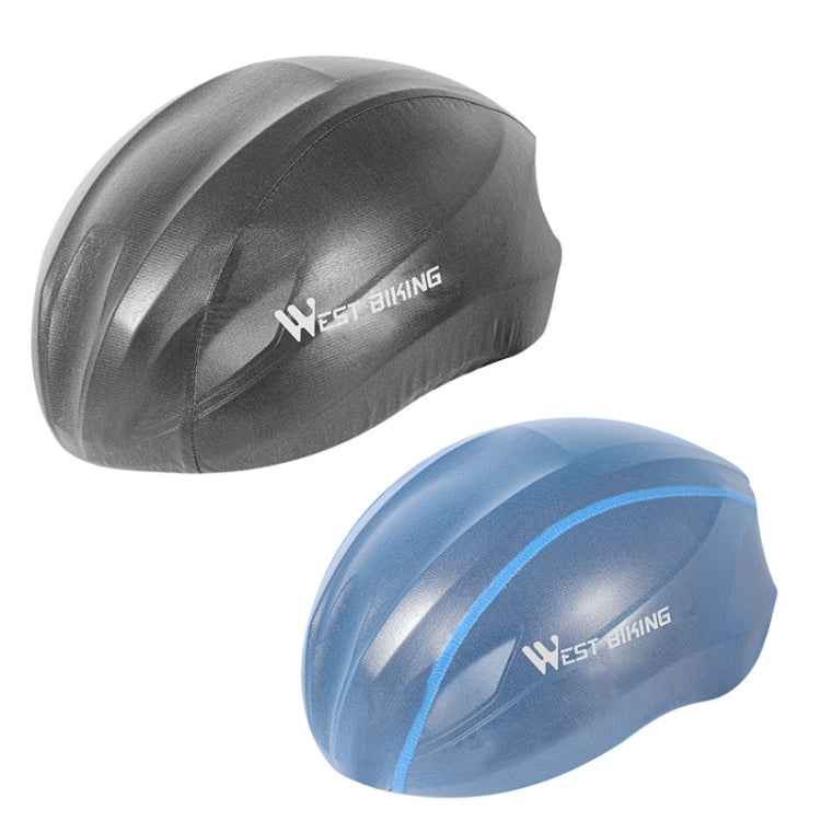 WEST BIKING YP0708080 Mountain Road Bike Cycling Helmet Windproof Dustproof Reflective Rainproof Cover, WEST BIKING YP0708080(Dark Grey), WEST BIKING YP0708080(Blue)
