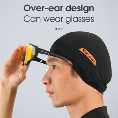 West Biking YP0201294 Summer Ice Silk Hat Riding Windproof Hood Breathable And Quick-Drying Helmet Lining Cap, Ice Silk Hat Riding Cap(Black), Ice Silk Hat Riding Cap(Gray)