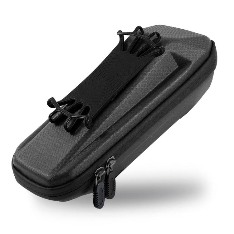 WEST BIKING YP0707263 Bicycle Outdoor Front Beam Bag EVA Hard Shell Phone Bag, Black, Dark Green, Orange, Fluorescent yellow, Gray