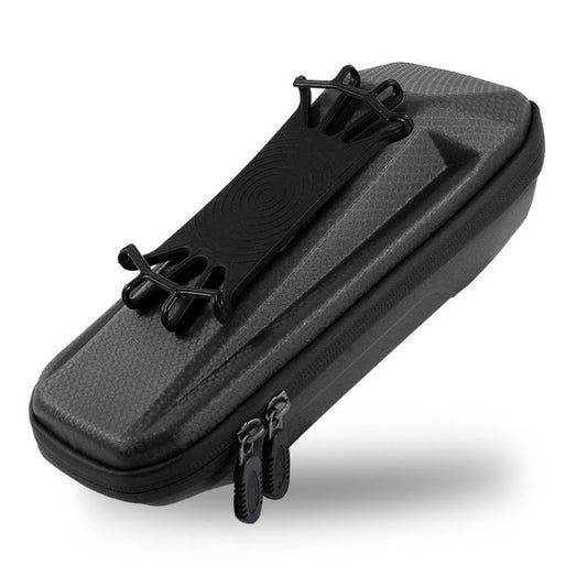 WEST BIKING YP0707263 Bicycle Outdoor Front Beam Bag EVA Hard Shell Phone Bag, Black, Dark Green, Orange, Fluorescent yellow, Gray