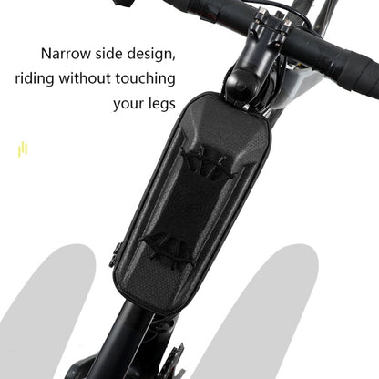 WEST BIKING YP0707263 Bicycle Outdoor Front Beam Bag EVA Hard Shell Phone Bag, Black, Dark Green, Orange, Fluorescent yellow, Gray