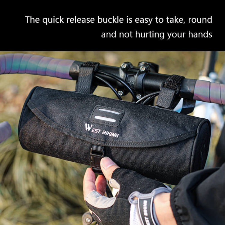WEST BIKING YP0707247 Cycling Crossbeam Handle Drum Bag, WEST BIKING YP0707247