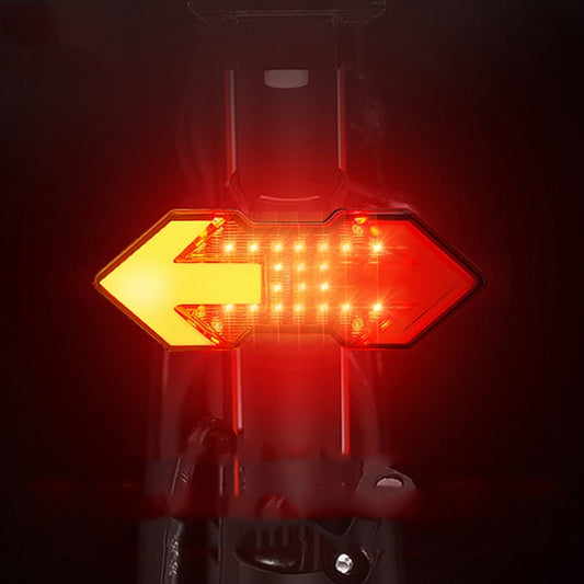 WEST BIKING YP0701299 Bicycle Remote Control Tail Light Night Riding Warning Light, YP0701299