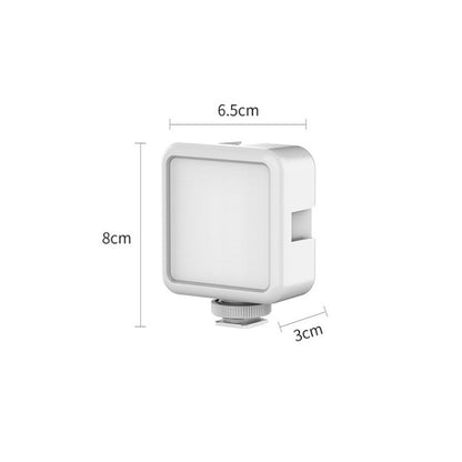 Ulanzi VL49  6W Small LED Video Light 5500K Dimmable Photography Soft Light Vlog Fill Light
