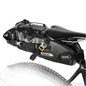 Rhinowalk RK19511 Full Waterproof Bicycle Saddle Tail Bag Big Capacity Road Bike Bag, RK19511 Black 10L, RK19512 Black 5L, RK19513 Black 13L