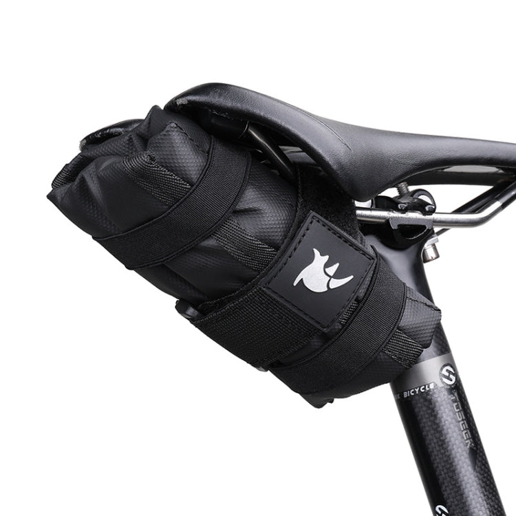 Rhinowalk RK5100 Bicycle Tools Storage Bag Mountain Bike Saddle Bag, RK5100 (Black), RK5100 (Gray)