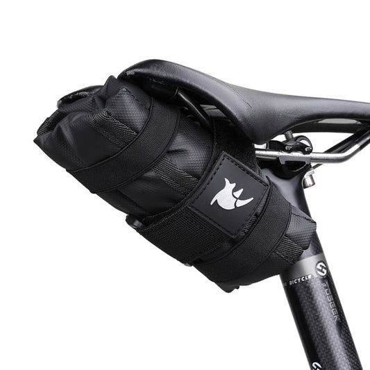 Rhinowalk RK5100 Bicycle Tools Storage Bag Mountain Bike Saddle Bag, RK5100 (Black), RK5100 (Gray)