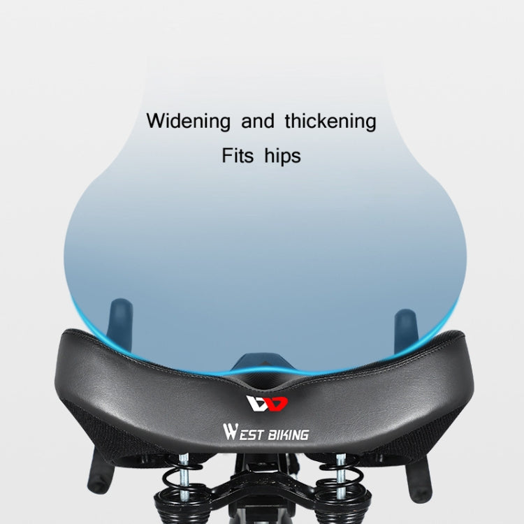 WEST BIKING Bicycle Riding Big Butt Comfortable Saddle, YP0801119, YP0801120