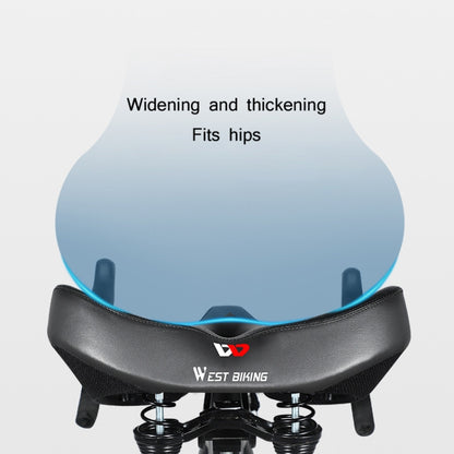 WEST BIKING Bicycle Riding Big Butt Comfortable Saddle, YP0801119, YP0801120