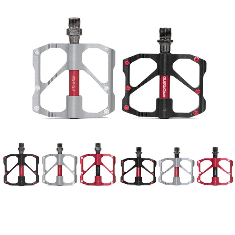 1 Pair PROMEND Bicycle Road Bike Mountain Bike 3 Palin Carbon Fiber Bearing Pedal, PD-M86C, PD-R87C