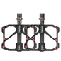 1 Pair PROMEND Bicycle Road Bike Mountain Bike 3 Palin Carbon Fiber Bearing Pedal, PD-M86C, PD-R87C