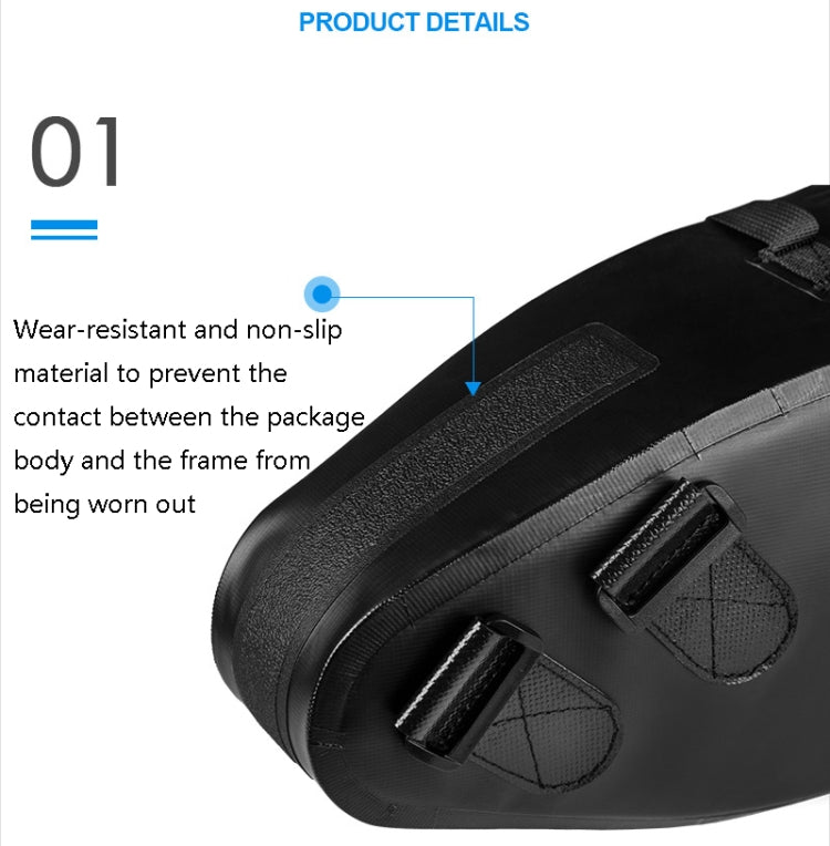 AFISHTOUR FB2040 13L Bicycle Big Tail Bag Big Large Capacity Long-Distance Cycling Saddle Bag, 13L