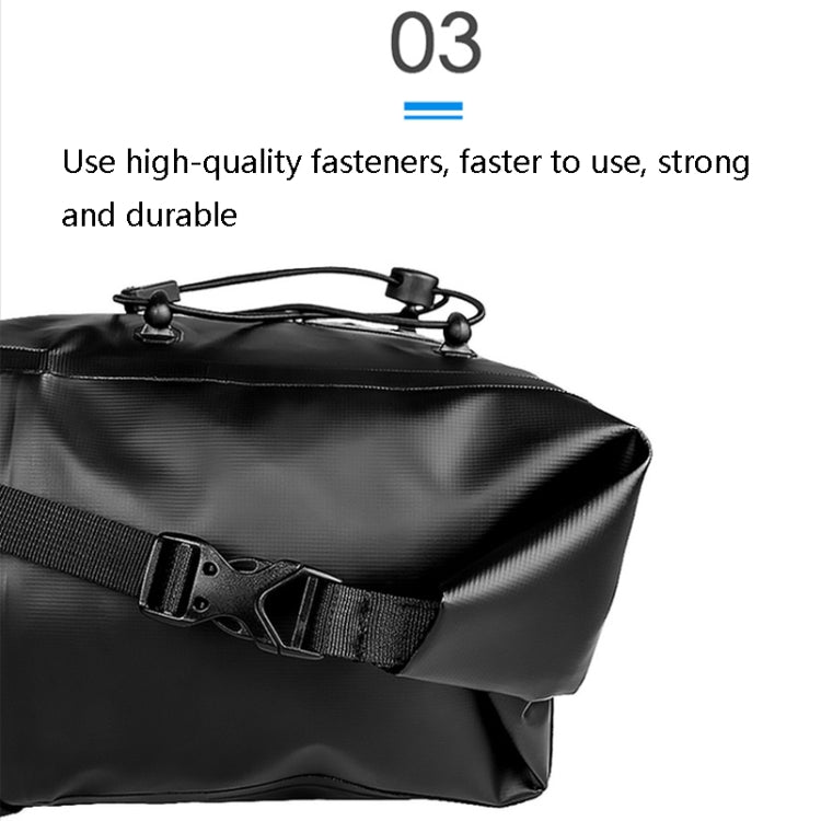 AFISHTOUR FB2040 13L Bicycle Big Tail Bag Big Large Capacity Long-Distance Cycling Saddle Bag, 13L