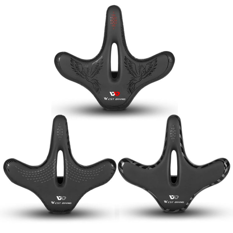 WEST BIKING YP0801122 Bicycle Mountain Bike Large Cushion Leisure And Comfortable Bicycle Saddle, YP0801122