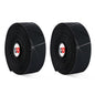 1 Pair WEST BIKING YP0804059 Road Bike Color Line Bar Belt PU Non-Slip Riding Bar Belt, Black Color, Silver Color, Red Black, White Color, Pure Black, Blue Black
