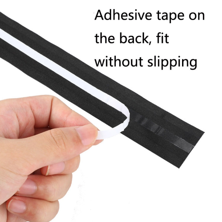 1 Pair WEST BIKING YP0804059 Road Bike Color Line Bar Belt PU Non-Slip Riding Bar Belt, Black Color, Silver Color, Red Black, White Color, Pure Black, Blue Black