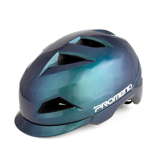 PROMEND 12H19 Summer Cool Motorcycle Riding Half Helmet Helmet Outdoor Off-Road Helmet With Tail Light, PROMEND 12H19(Colorful Blue), PROMEND 12H19(Colorful Purple), PROMEND 12H19(Matte Titanium Color), PROMEND 12H19(Black)