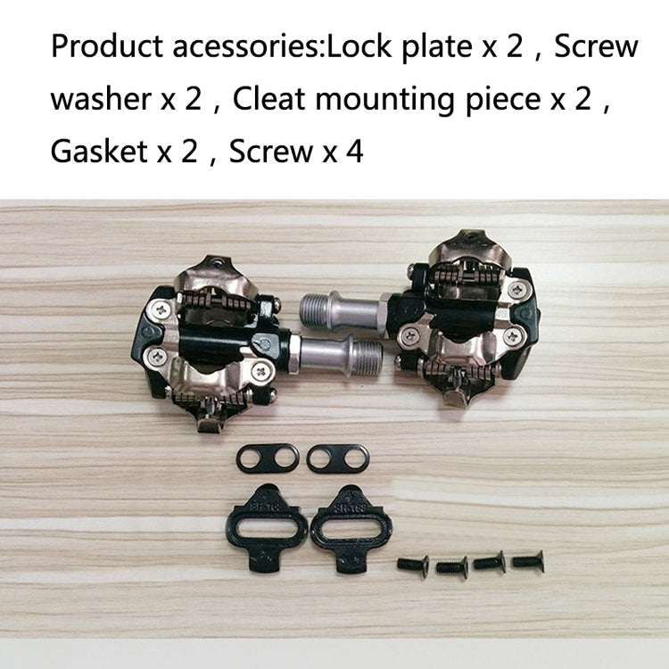 PROMEND Road Mountain Bike Shoe Lock Cleat Self-Locking Pedal Cleat, PDZ-R07, PD-R09, PD-M06