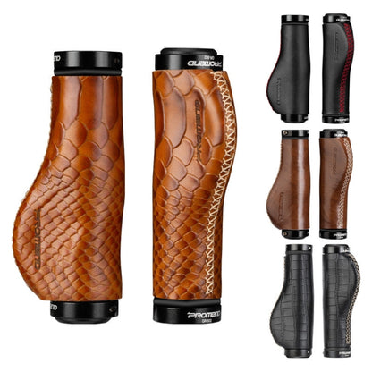 1 Pair PROMEND GR-502H Bicycle Mountain Bike Folding Bike Locking Ergonomic Meat Ball Gloves, GR-502H Brown, GR-502H