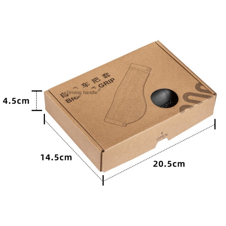 1 Pair PROMEND GR-502H Bicycle Mountain Bike Folding Bike Locking Ergonomic Meat Ball Gloves, GR-502H Brown, GR-502H