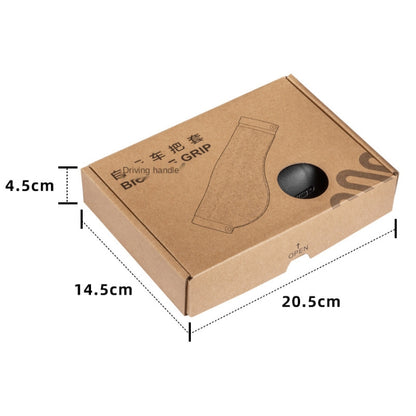 1 Pair PROMEND GR-502H Bicycle Mountain Bike Folding Bike Locking Ergonomic Meat Ball Gloves, GR-502H Brown, GR-502H