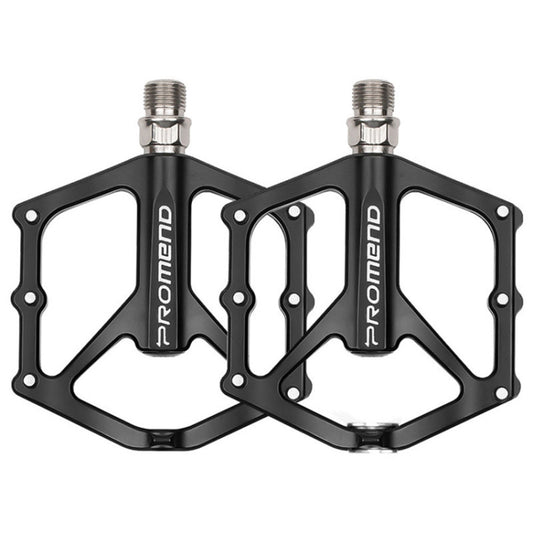 1 Pair PROMEND PD-M46 Bicycle Pedal Aluminum Alloy CNC Bearing Palin Pedal, PD-M46