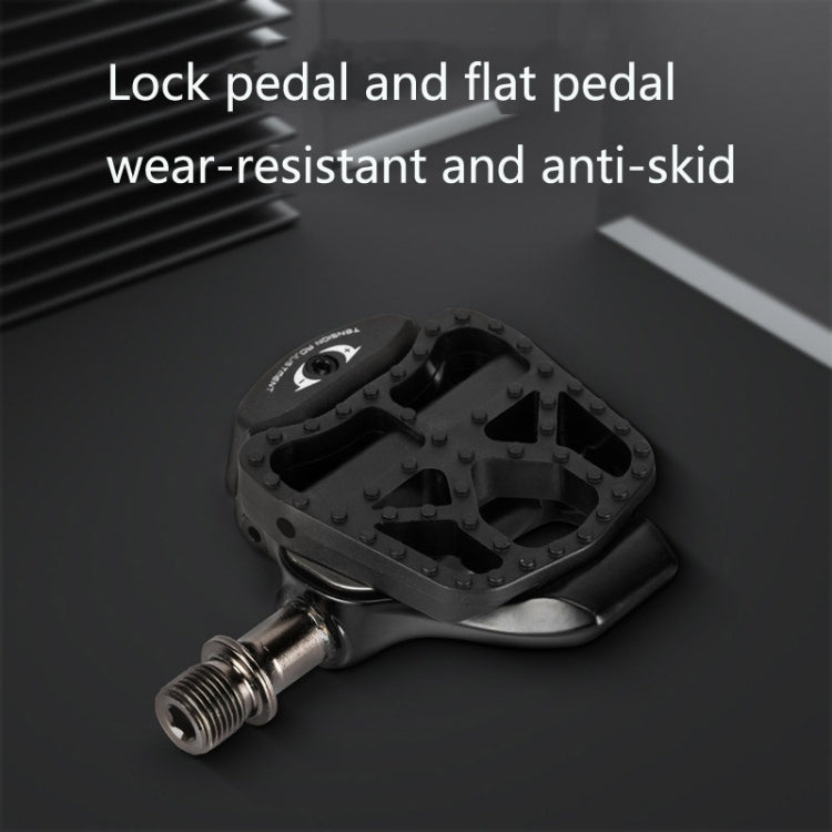 1 Pair PROMEND Road Bike Bicycle Lock Pedal Conversion Piece Nylon Plastic Self-Locking Pedal, PDZ-N11, PDZ-N13