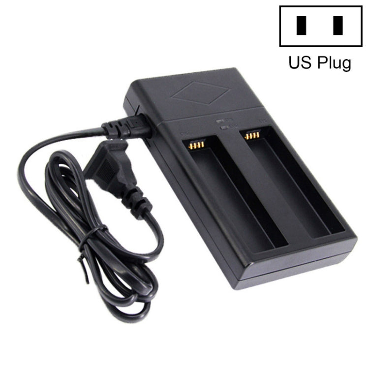 Jinnet 2 PCS Smart Dual Charge Handheld Gimbal Camera Battery Charger For DJI/Osmo