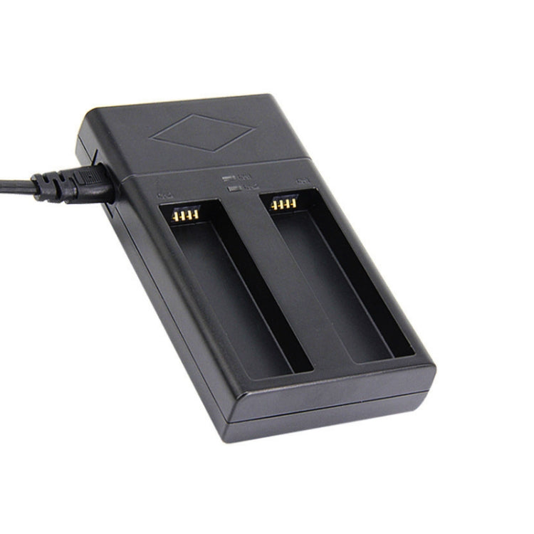 Jinnet 2 PCS Smart Dual Charge Handheld Gimbal Camera Battery Charger For DJI/Osmo