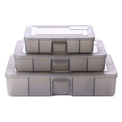 HENGJIA qt051 5 Grids Fishing Tackle Box Storage Box, Size: Large, Small, Medium, Large
