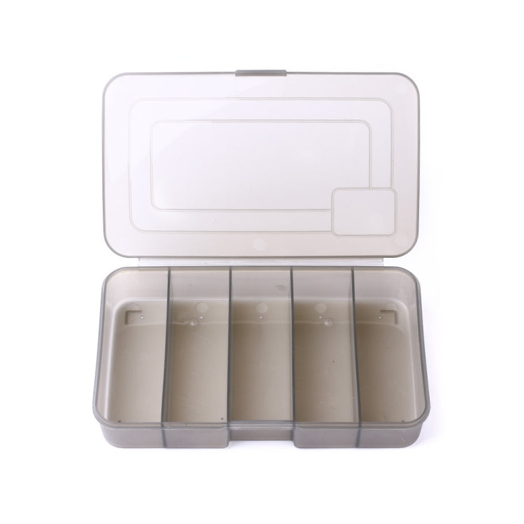 HENGJIA qt051 5 Grids Fishing Tackle Box Storage Box, Size: Large, Small, Medium, Large