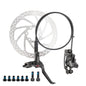 Meroca M800 Bicycle Brake Mountain Bike Universal Bilateral Brake Oil Pressure Disc Brake, Style:, 1 Pair Oil Brakes, 1 Pair Oil Brakes + 1 Pair Disc Brakes, Right Front 800mm, Left Back 1400mm, Right Front 800mm + Disc Brake���������������������������...