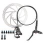 Meroca M800 Bicycle Brake Mountain Bike Universal Bilateral Brake Oil Pressure Disc Brake, Style:, 1 Pair Oil Brakes, 1 Pair Oil Brakes + 1 Pair Disc Brakes, Right Front 800mm, Left Back 1400mm, Right Front 800mm + Disc Brake���������������������������...