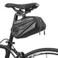 WEST BIKING Large Capacity 2.6L Bicycle Tail Bag Hard Shell Saddle Bag Adjustable Bracket Seat Cushion Tail Bag, WEST BIKING 2.6L Saddle Bag