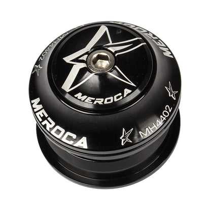 MEROCA Bearing Bowl Mountain Tower 44mm Built-In Straight Tube Bowl, Black, Red, Blue, Green, Purple, Gold