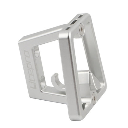 Litepro Split Pig Nose Rest Aluminum Alloy Front Shelf Installed Seat, Black, Red, Silver, Gold