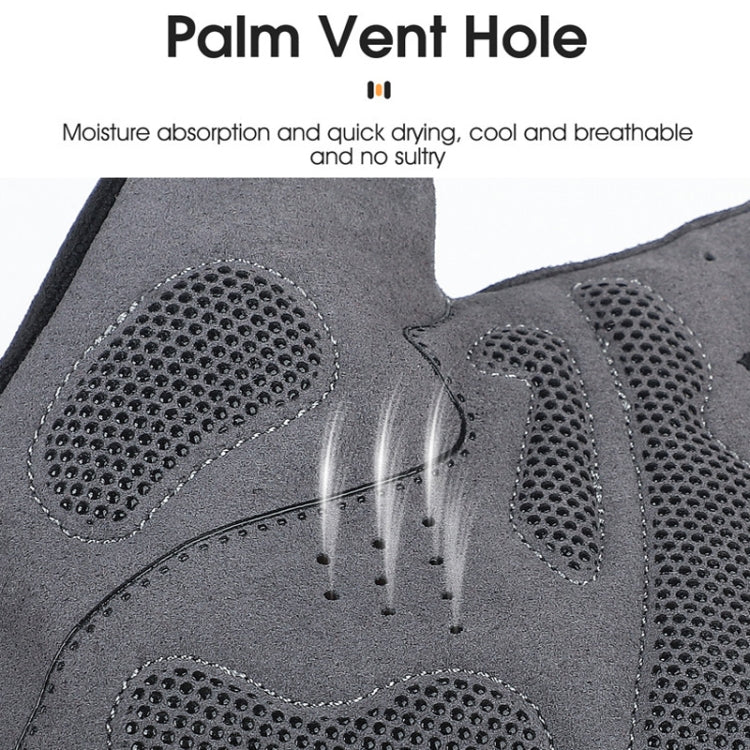 WEST BIKING YP0211222 Bicycle Riding Shock-Absorbing Half-Finger Gloves, M, L, XL