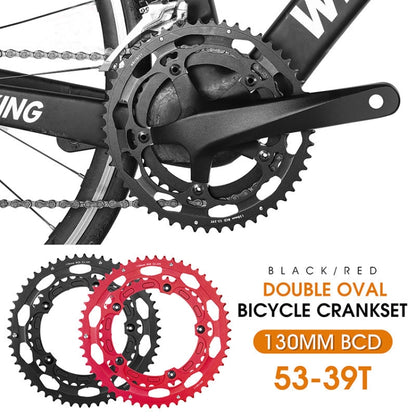 WEST BIKING YP0719274 53-39T Road Bike Crank Racing Double Disc, WEST BIKING YP0719274 53-39T