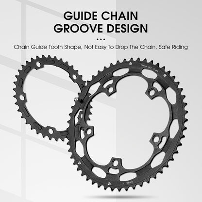 WEST BIKING YP0719274 53-39T Road Bike Crank Racing Double Disc, WEST BIKING YP0719274 53-39T