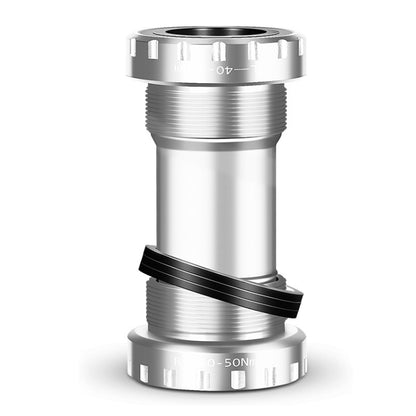 WEST BIKING Mountain Road Bike Screw-In Bearing Bottom Axle, Black, Silver, Red, Gold, Green, Purple